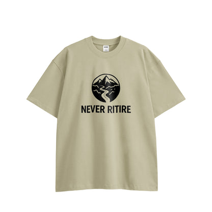 ビックシルエットT（山ロゴ） beige image