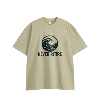 ビックシルエットT（海ロゴ） beige image