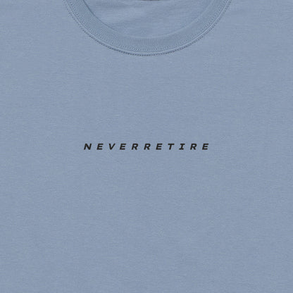NEVER RETIRE ビッグシルエットT acid-blue image