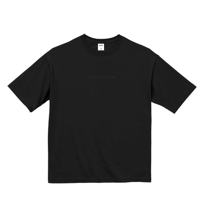 NEVER RETIRE ビッグシルエットT black image