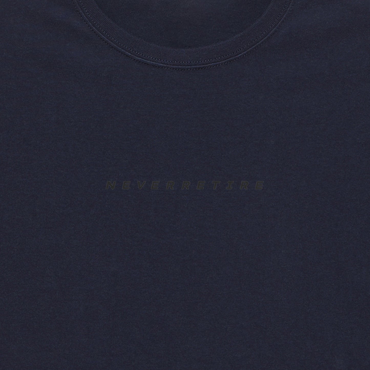 NEVER RETIRE ビッグシルエットT navy image