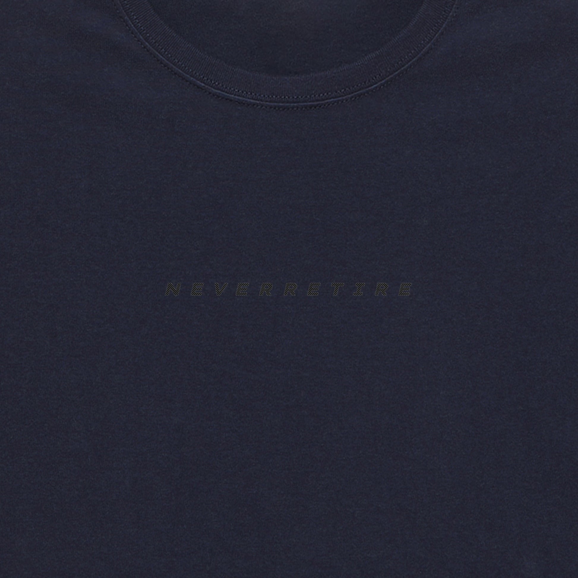 NEVER RETIRE ビッグシルエットT navy image
