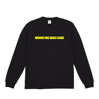 極厚ロンT（THIS IS THE WAT） black image