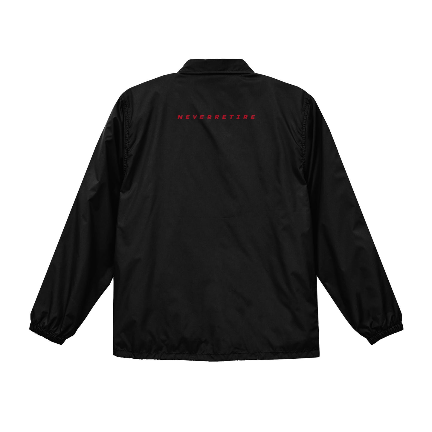 NEVER RETIRE コーチジャケット black image