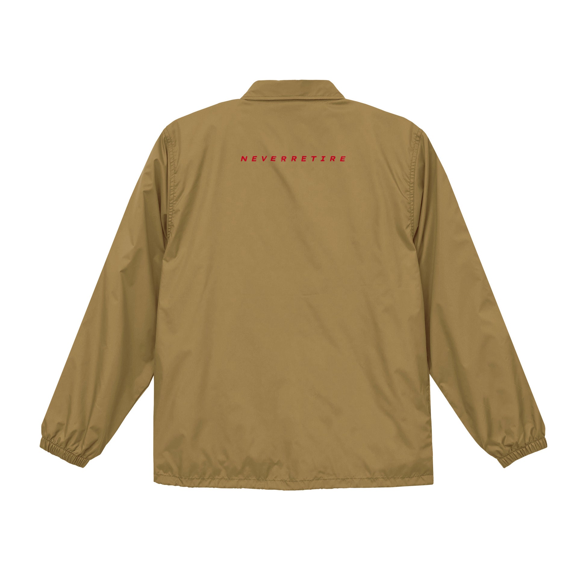 NEVER RETIRE コーチジャケット coyote image