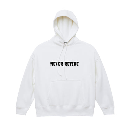オーバーサイズパーカー（NEVER RETIRE for punks） white image