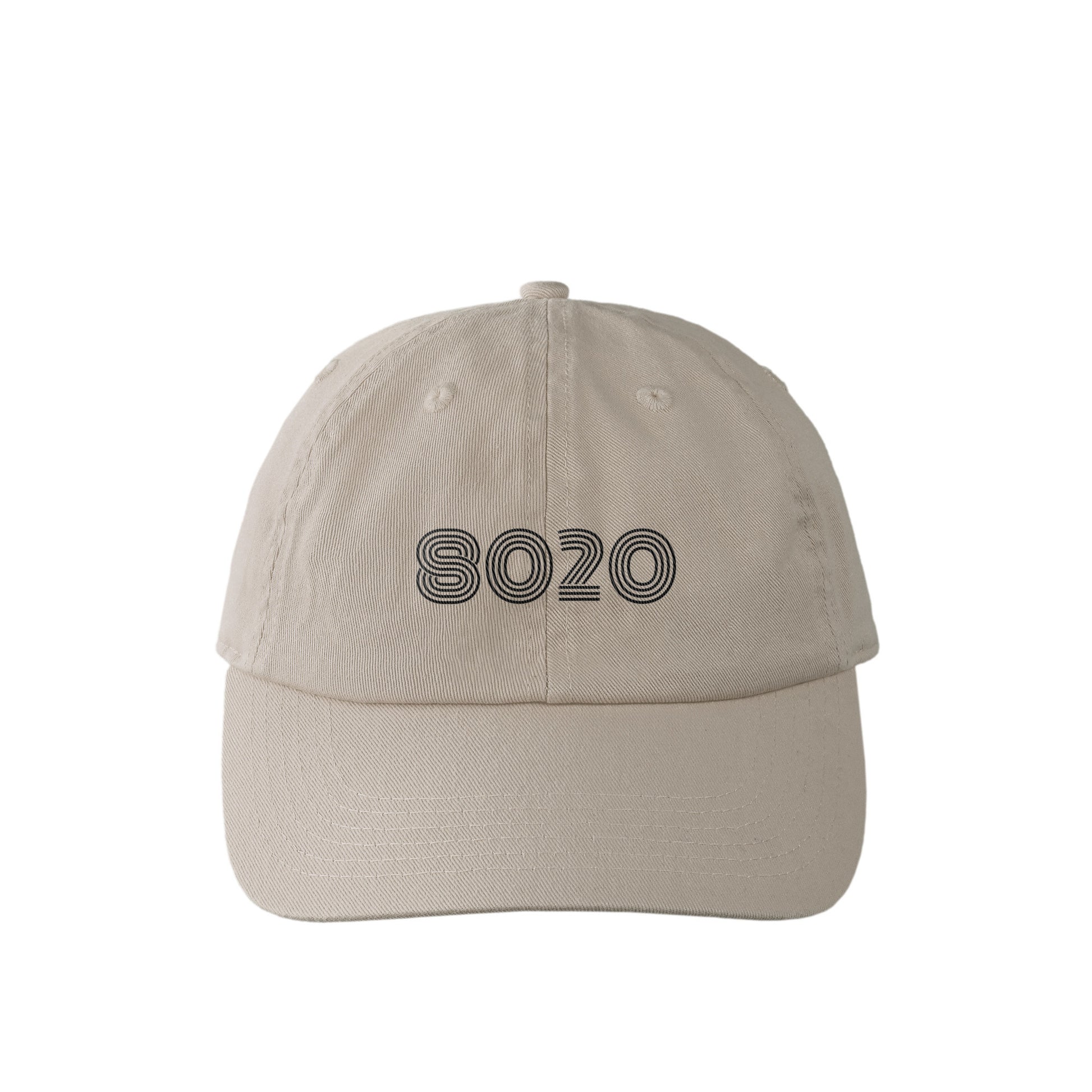 ベースボールキャップ（刺繍ロゴ8020） putty image