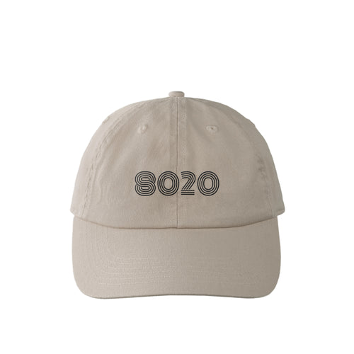ベースボールキャップ（刺繍ロゴ8020） putty image