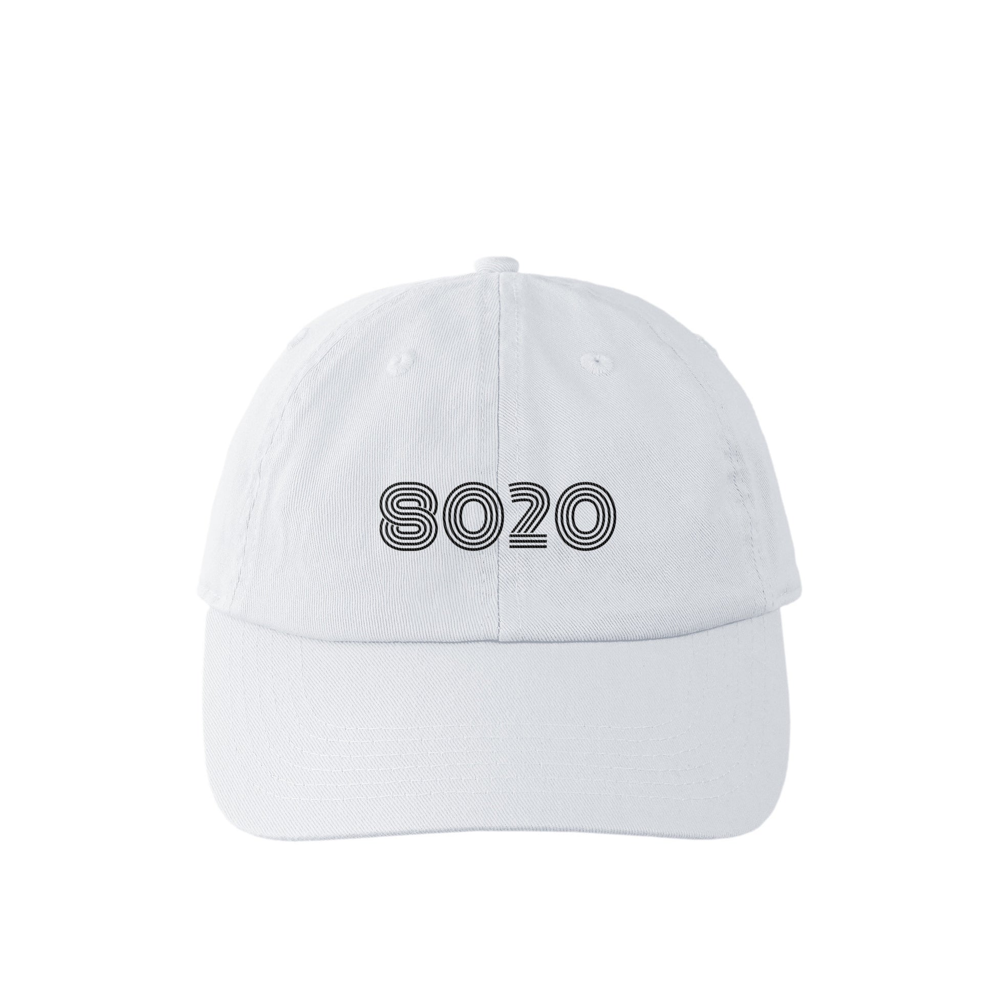 ベースボールキャップ（刺繍ロゴ8020） white image
