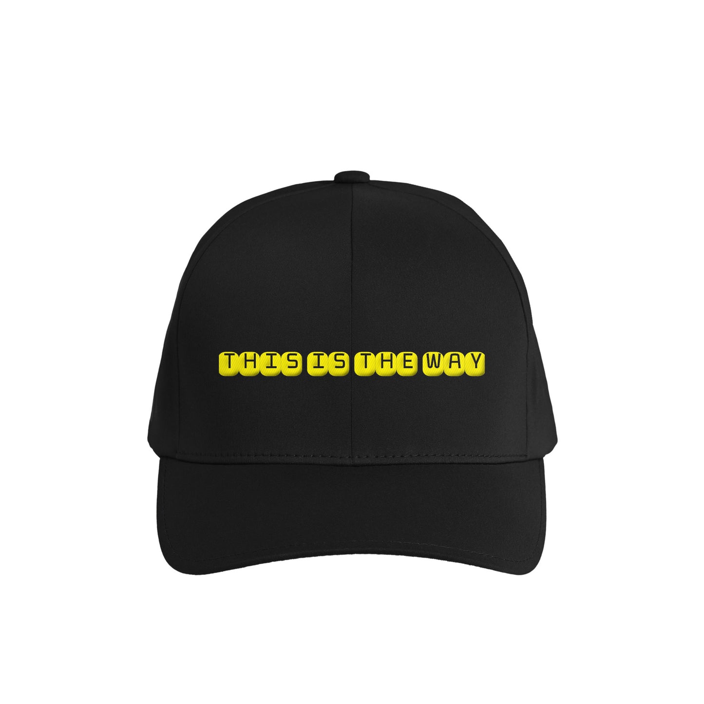 FLEXFIT DELTA CAP（刺繍ロゴ THIS IS THE WAT） black image