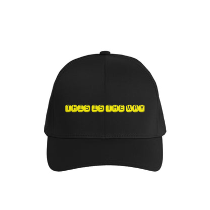 FLEXFIT DELTA CAP（刺繍ロゴ THIS IS THE WAT） black image