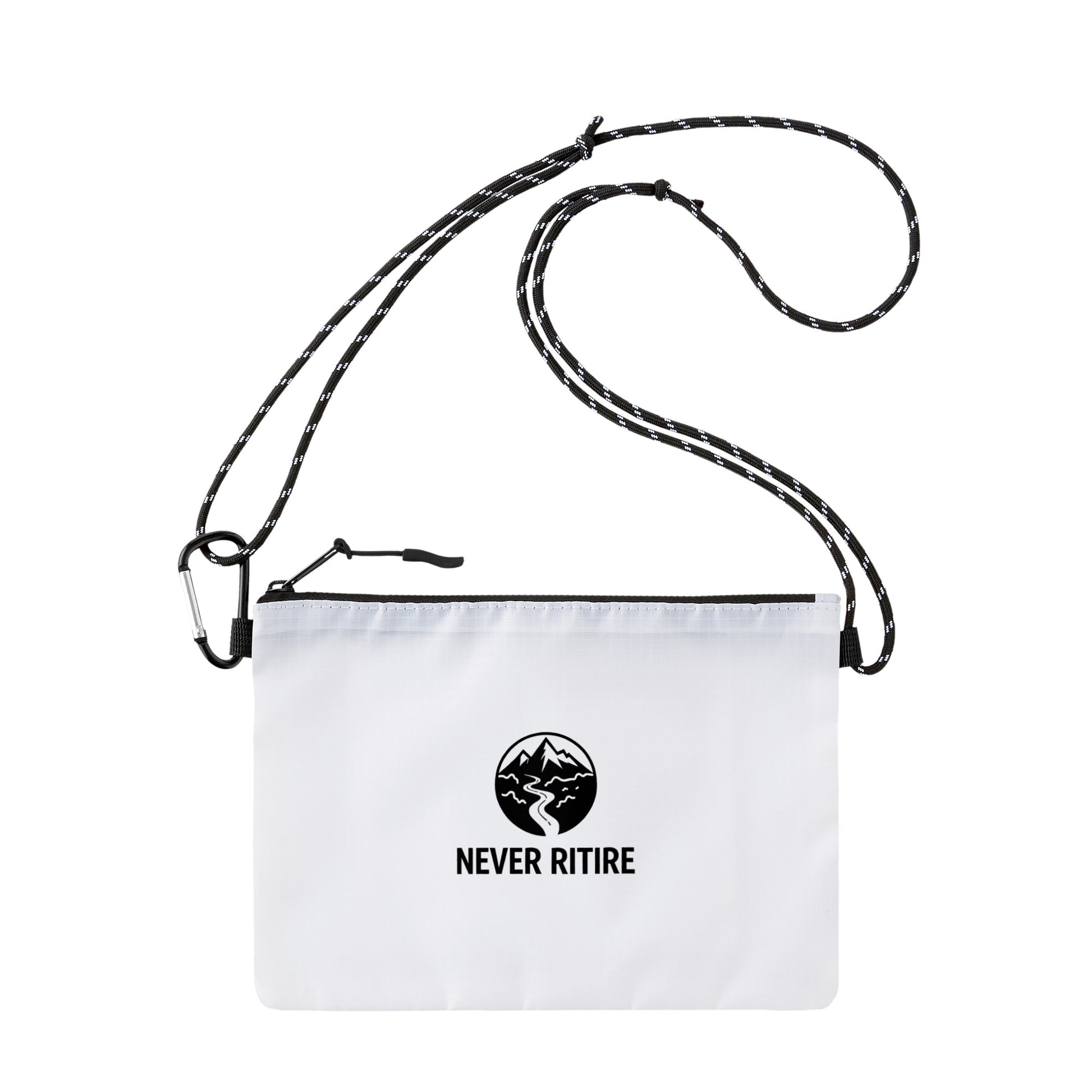 ご機嫌サコッシュ（山ロゴ） white image