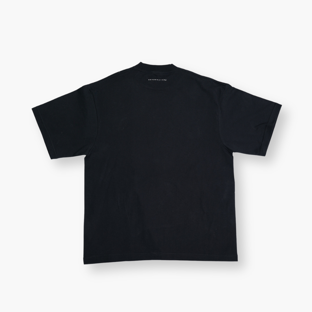 生涯現役 Tシャツ / 黒
