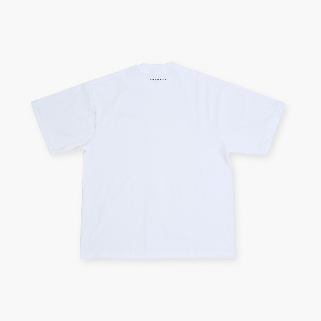 生涯現役 Tシャツ / 白