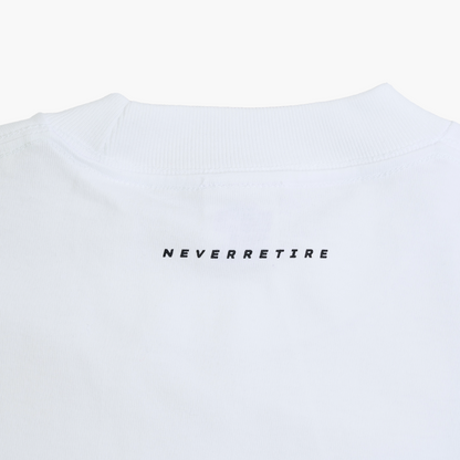 生涯現役 Tシャツ / 白